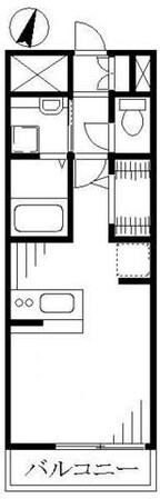 ラクサリー国分寺の物件間取画像